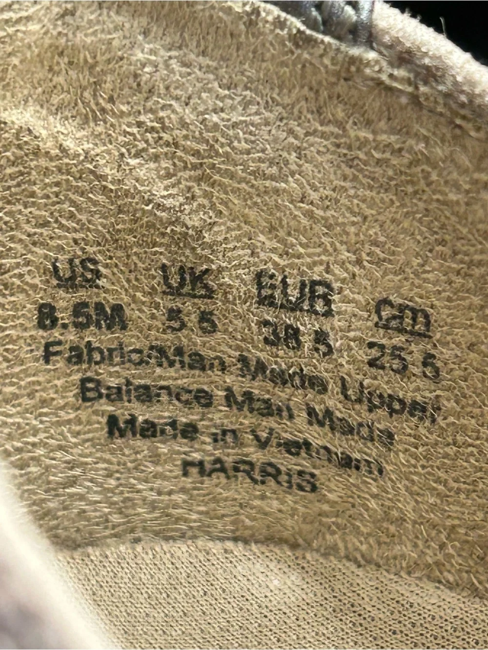 Naturalizer Harris Women’s Size 8.5 M US Shoes Synthetic Beige Comfort Flats